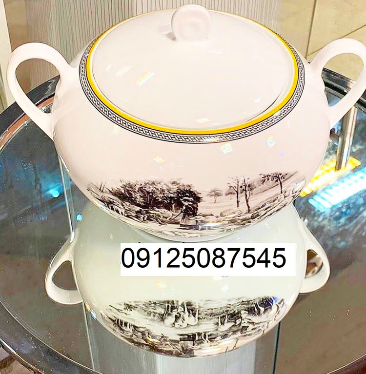 سوپخوری دردار چینی زرین طرح ویلیج