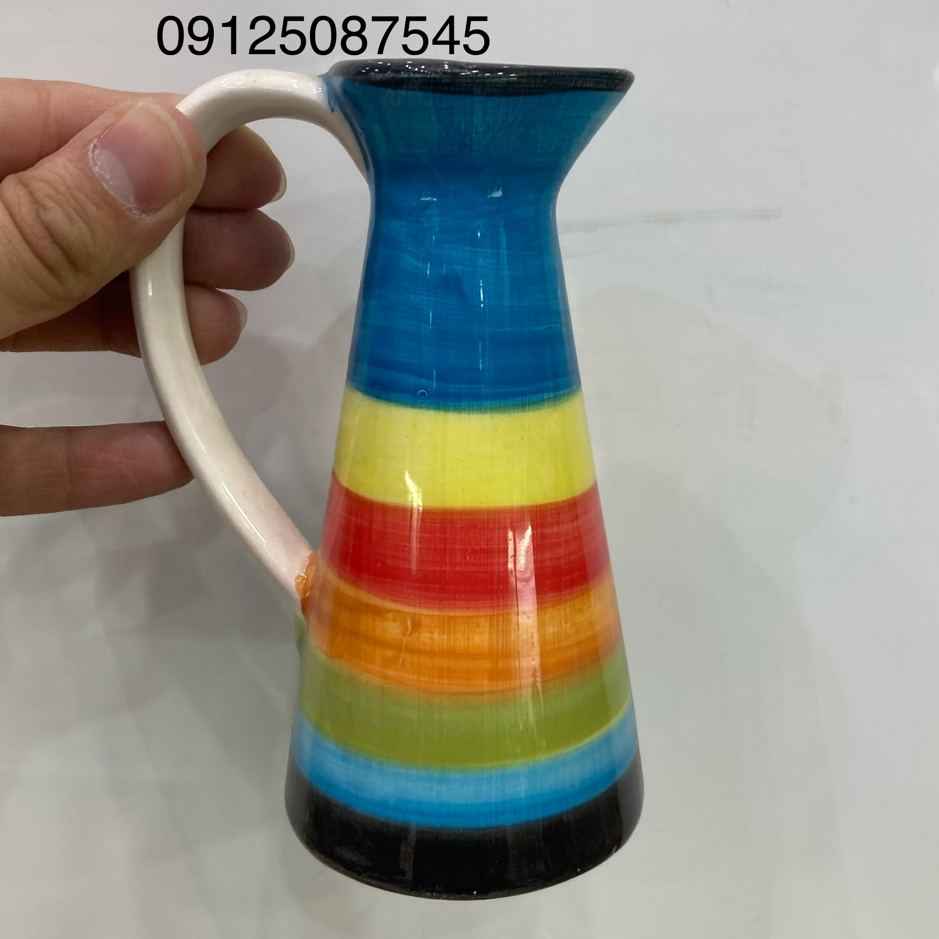 جاآبلیمو آبلیموخوری سرامیک میبد یزد طرح رنگین کمان