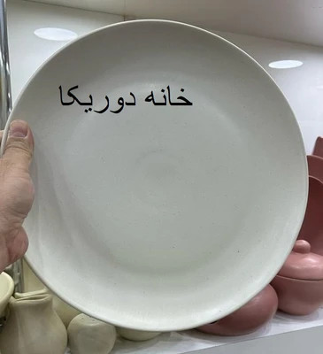 دیس گرد بزرگ دوریکا طرح مات پاستلی