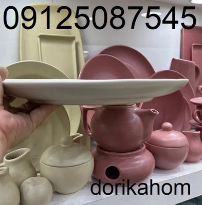 دیس گرد بزرگ دوریکا طرح مات پاستلی
