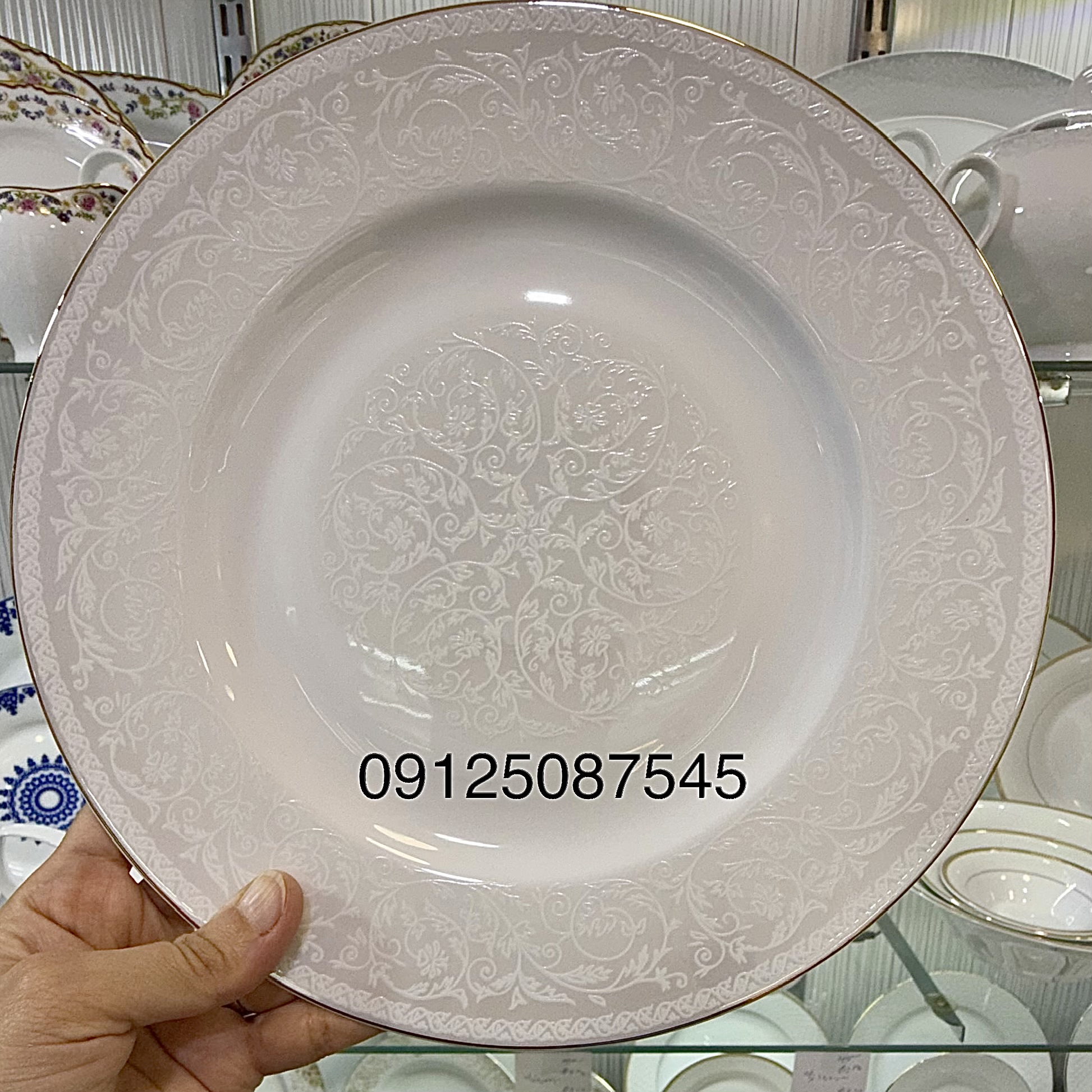 پلوخوری سیلوان طرح جدید چینی زرین ایران پیکره ایتالیا اف بسته ۶عددی