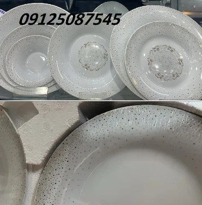 سرویس 108 پارچه گلدن گلکسی چینی زرین پیکره شهرزاد