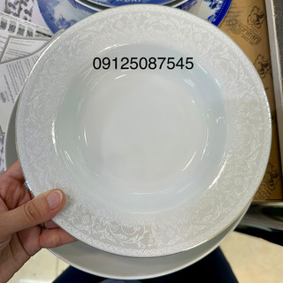 بشقاب گود خورشتخوری سیلوان طرح جدید چینی زرین ایران پیکره ایتالیا اف بسته ۶عددی