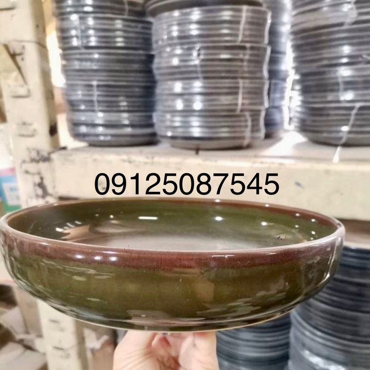 کاسه سالاد بزرگ ایستاده دوریکا طرح بانددار