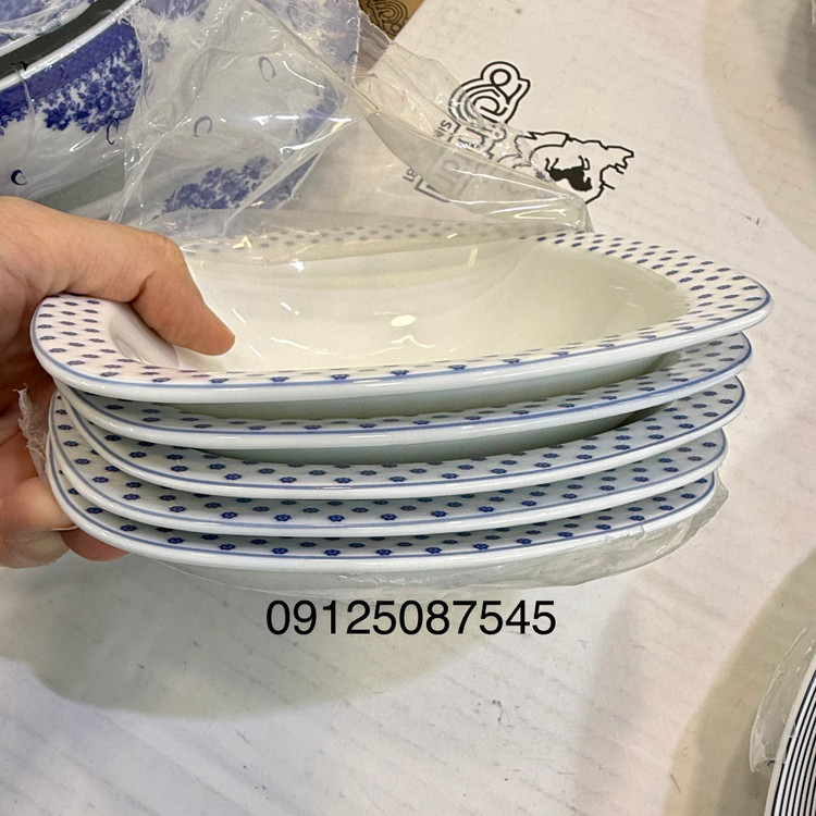 کاسه ماست ورنیکا پیکره کواترو چینی زرین بسته ۵عددی