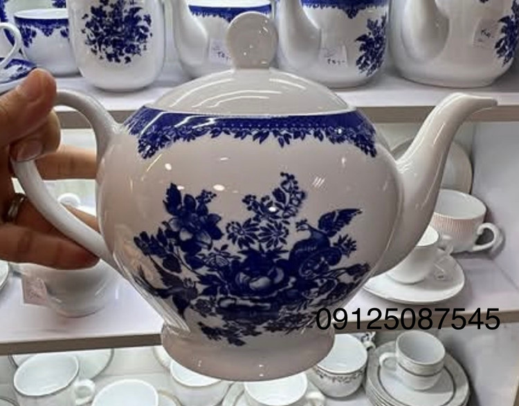 قوری چینی زرین ایران مدل ایتالیااف فلورانس