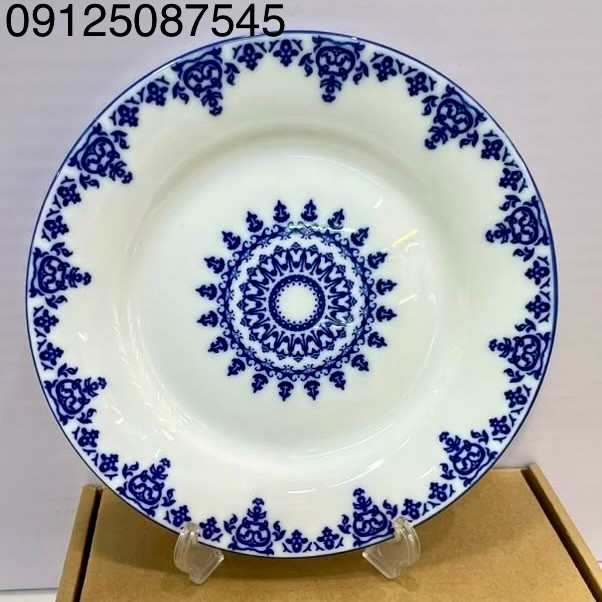 پیشدستی میوه خوری سمرقند چینی زرین ایران پیکره شهرزاد بسته 6 عددی